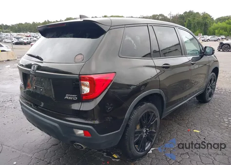 2019 Honda Passport Sport из США, поврежденный, VIN 5FNYF8H22KB011804